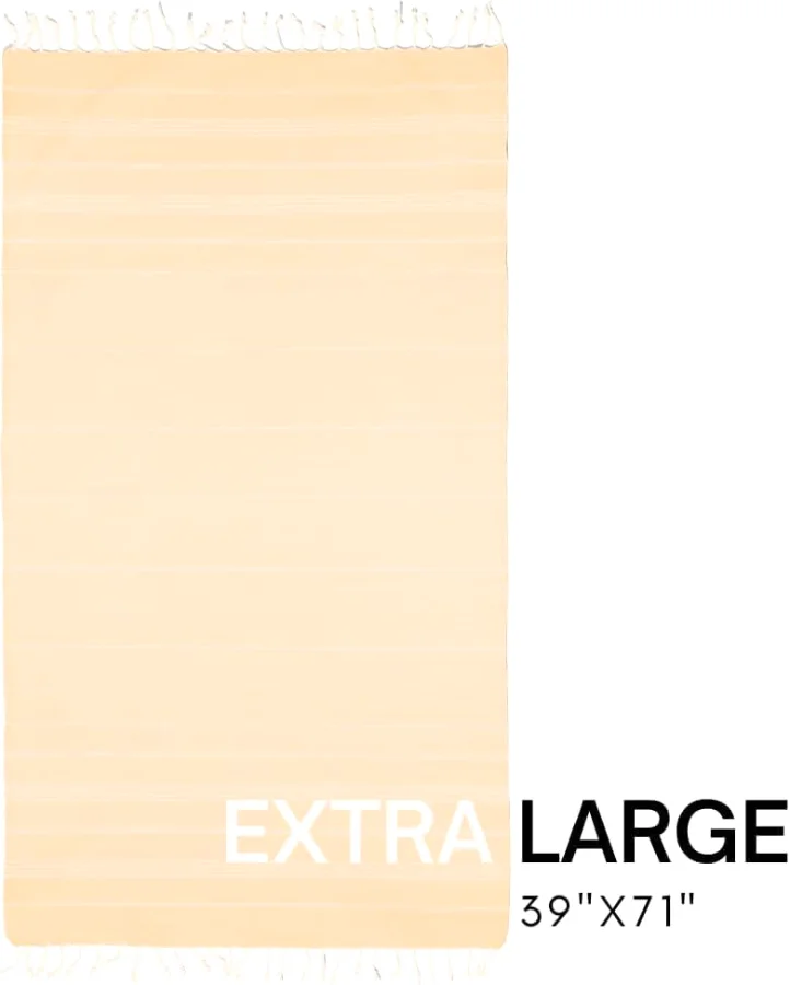 Four-Pack Beach Towel Set in Dandelion, view 3