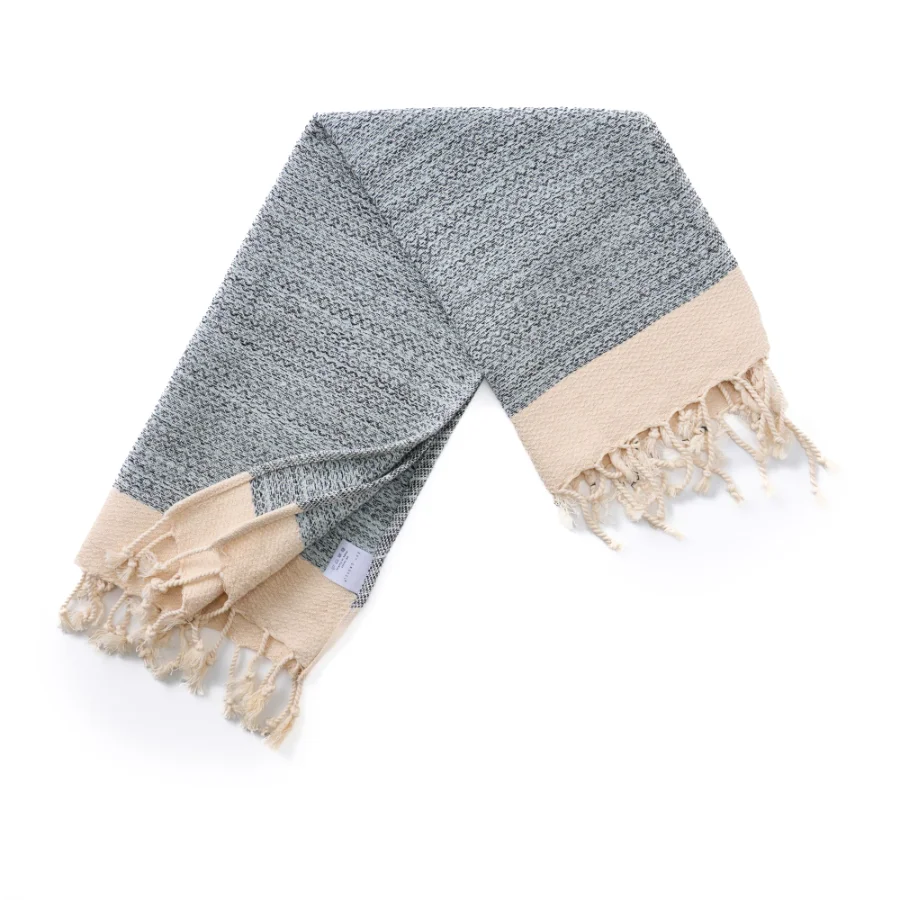 Turkish Hand Towel in Mint, Diamond 15 × 26 in, view 3
