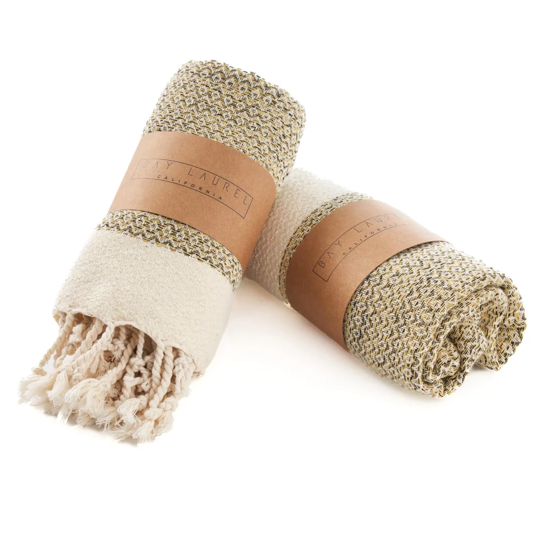 Turkish Hand Towel in Yellow, Diamond 15 × 26 in pack shot