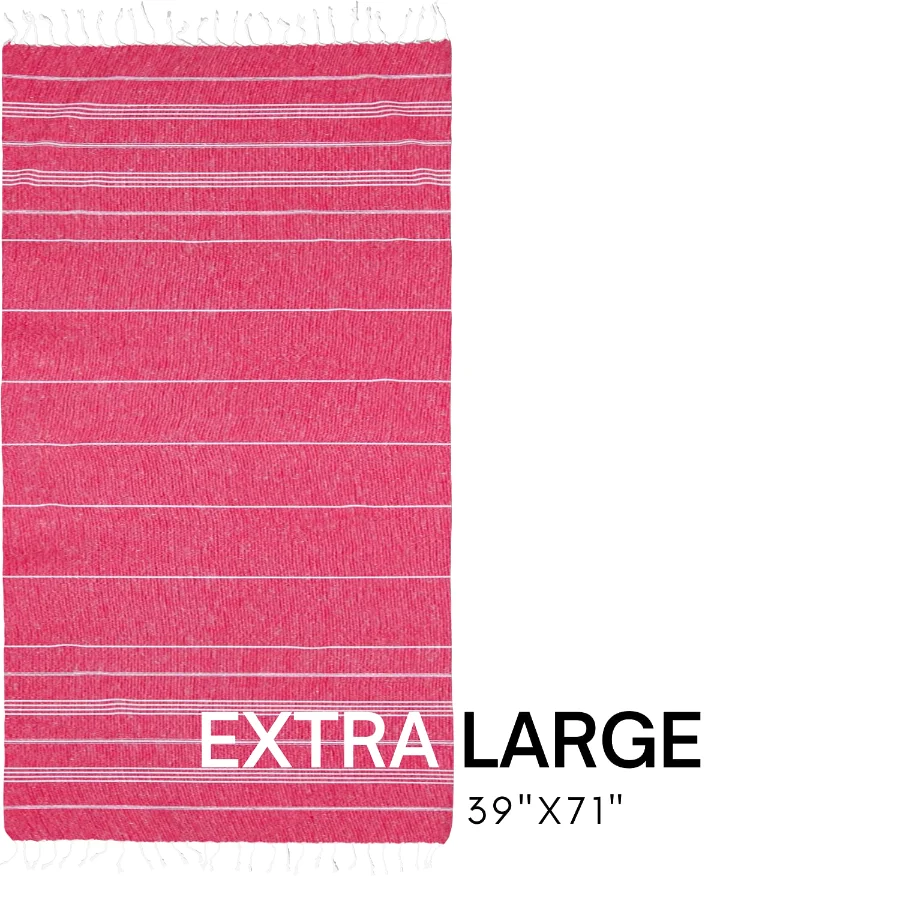 Turkish Beach Towel in Red, view 3